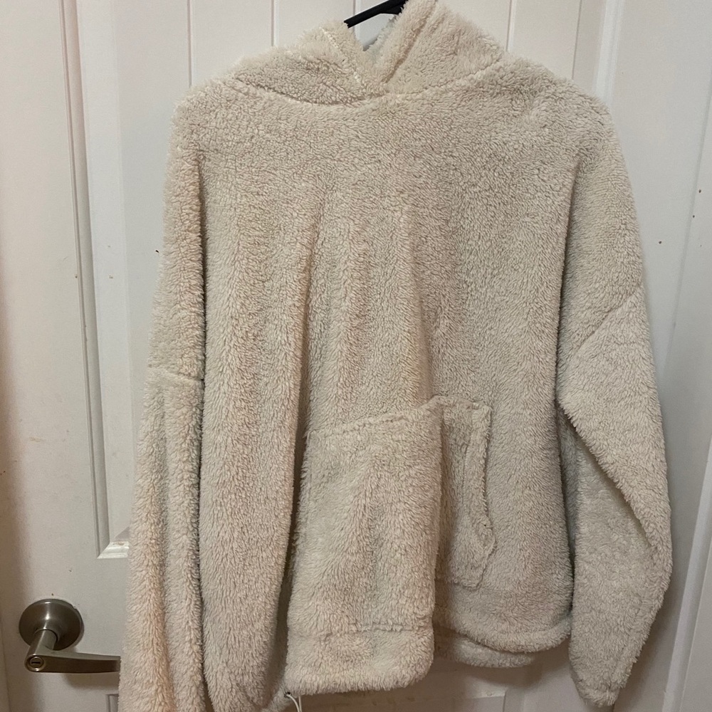 Fluffy hoodie